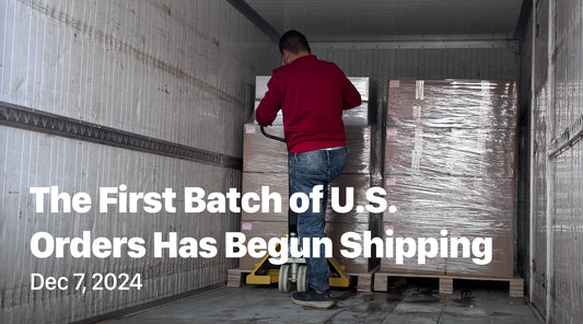 Global Shipping Has Begun! Dec 7 2024